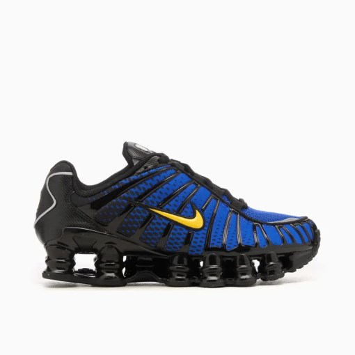 Nike Shox TL Black Lyon Blue Varsity Maize